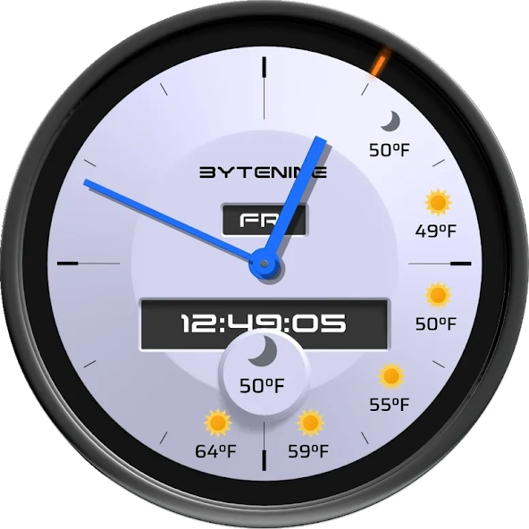 Clock Widgets With Weather