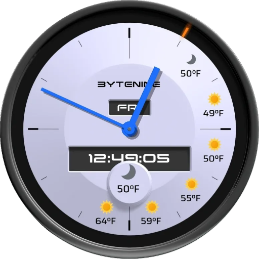 Clock Widgets With Weather