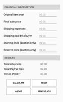 Fees Analyzer for eBay sellers