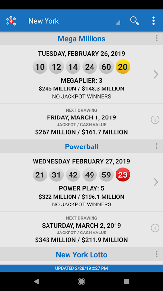 Lotto Results