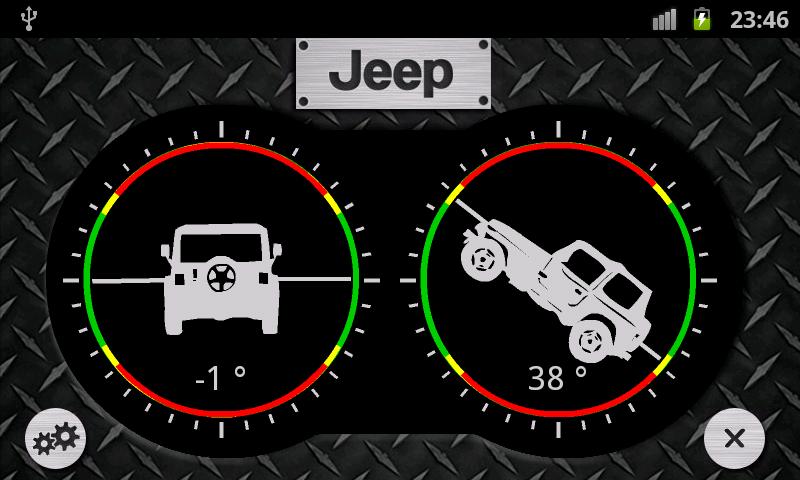 Jeep Inclinometer