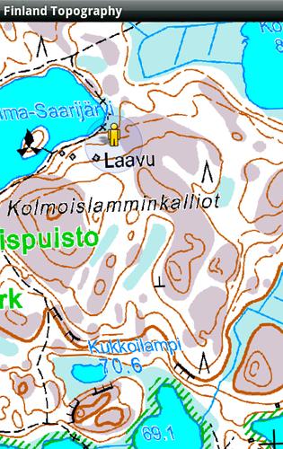 Finland Topography Lite