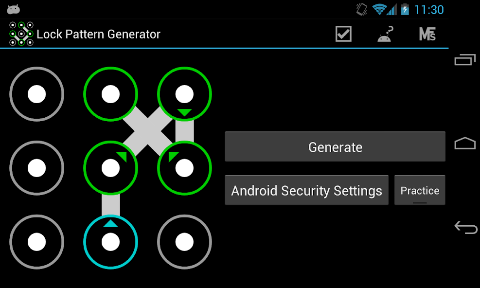 Lock Pattern Generator