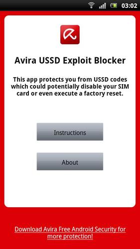 Avira USSD Exploit Blocker