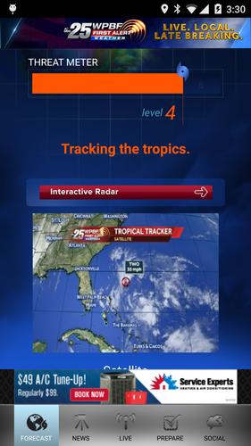 Hurricane Tracker WPBF 25