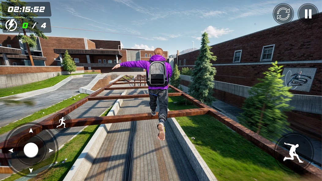 Going Up Rooftop Parkour Games