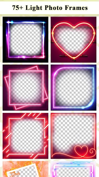 Light Photo Frame Editor