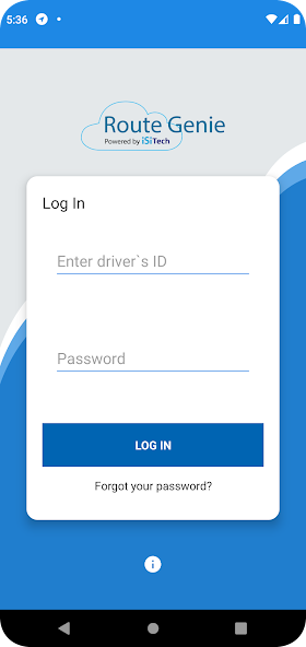 RouteGenie Driver App