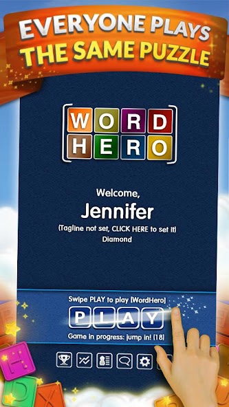 WordHero : word finding game