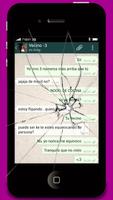 broken or cracked smartphone screen prank