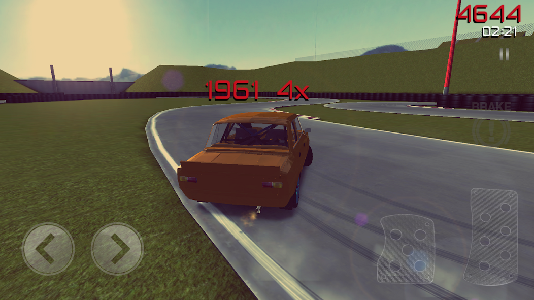 Drifting Lada VAZ Drift Racing