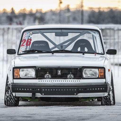 Drifting Lada VAZ Drift Racing