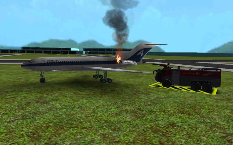 Airport Fire Truck Simulator