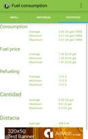 Fuel consumption