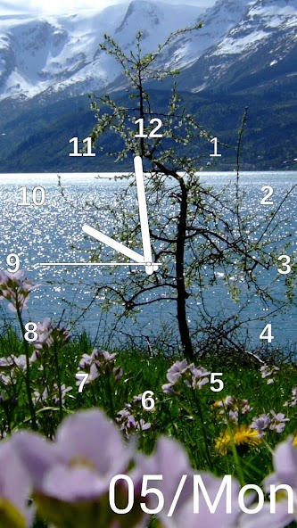 Slideshow Clock