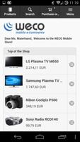 WECO E-Commerce Mobile Demo