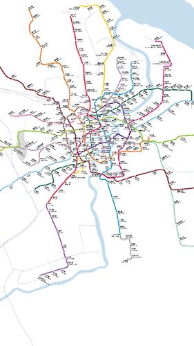 Shanghai Subway Map