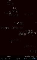 5D Digital Clock HD Wallpaper