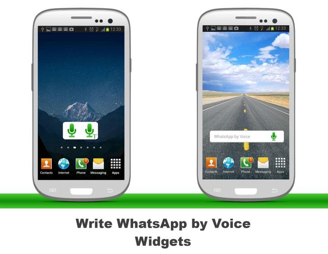 Voice Widget for SMS and WApp