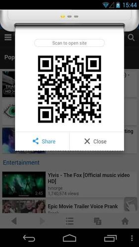 QR Code Generator - UC Browser