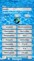 Aquarium Weather Clock Widget