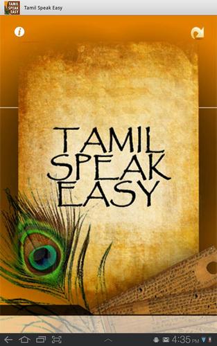 Tamil Speak Easy