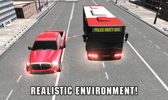 Crime City Police Party bus 3D