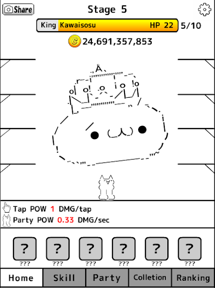 Tap cat RPG