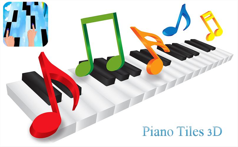 Piano Tap Tiles Black Free