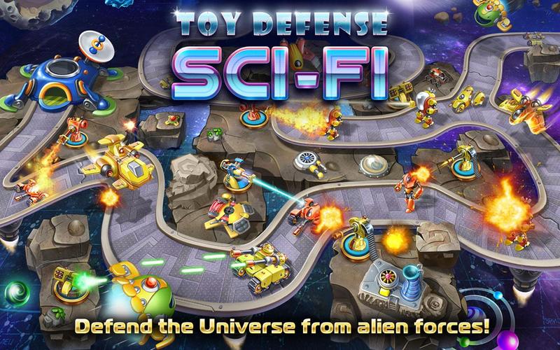 Toy Defense 4: Sci-Fi Strategy