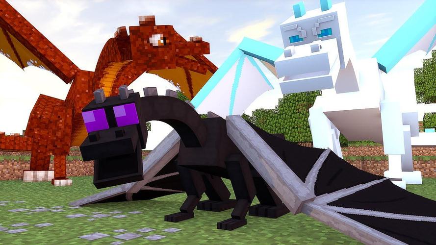 Dragons Addon for Minecraft PE