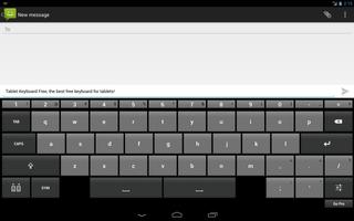 Tablet Keyboard Free