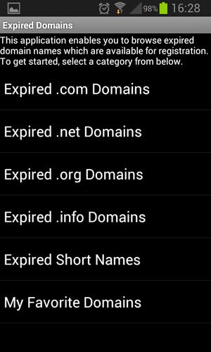 Expired Domains Free