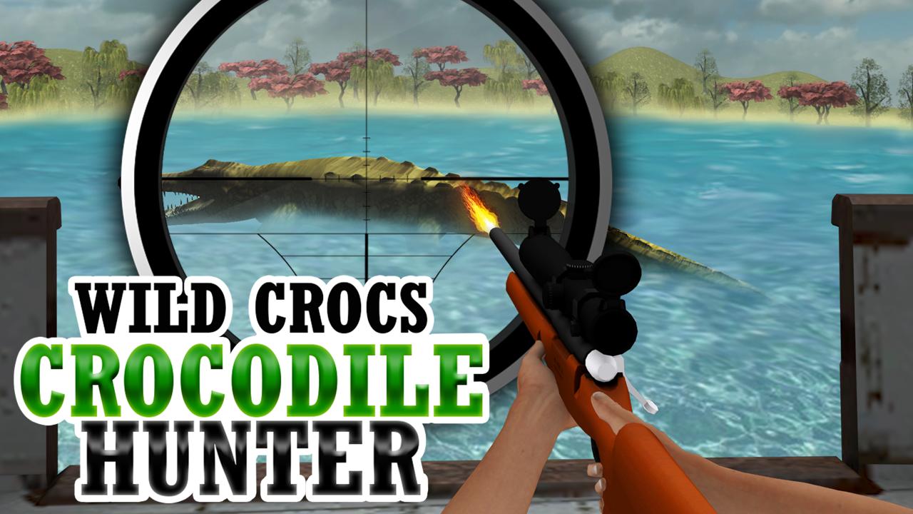 Wild Crocs-Crocodile Hunter 3D