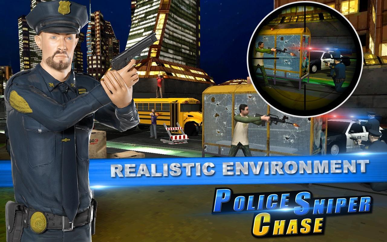 Police Sniper: Chase and Strike