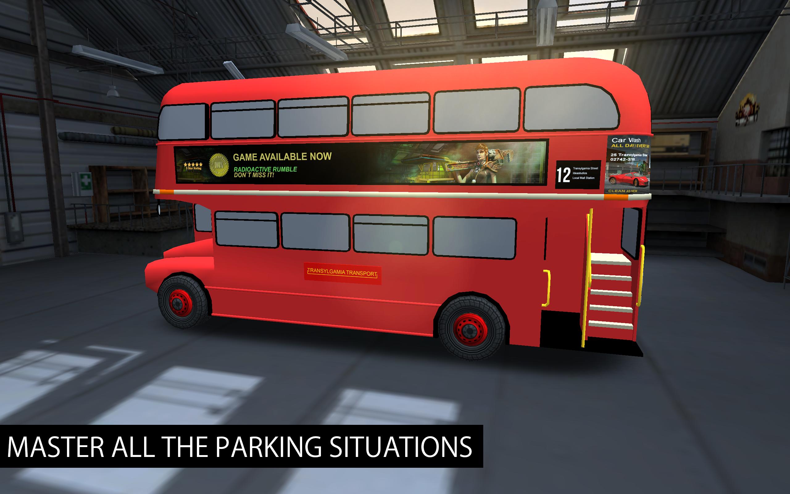 London City Bus 3D Parking