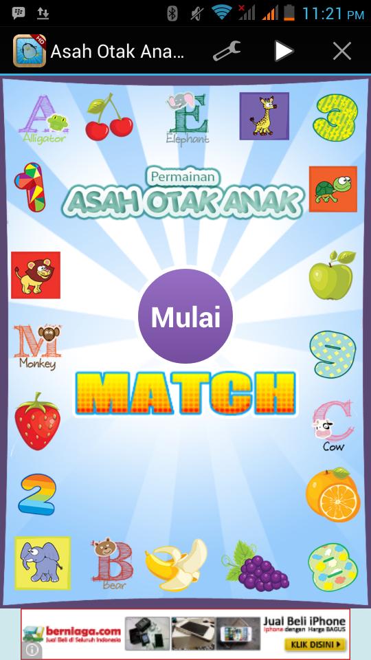 Asah Otak Anak: Match!