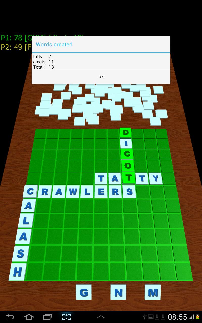 Wordplay 3D: a word game