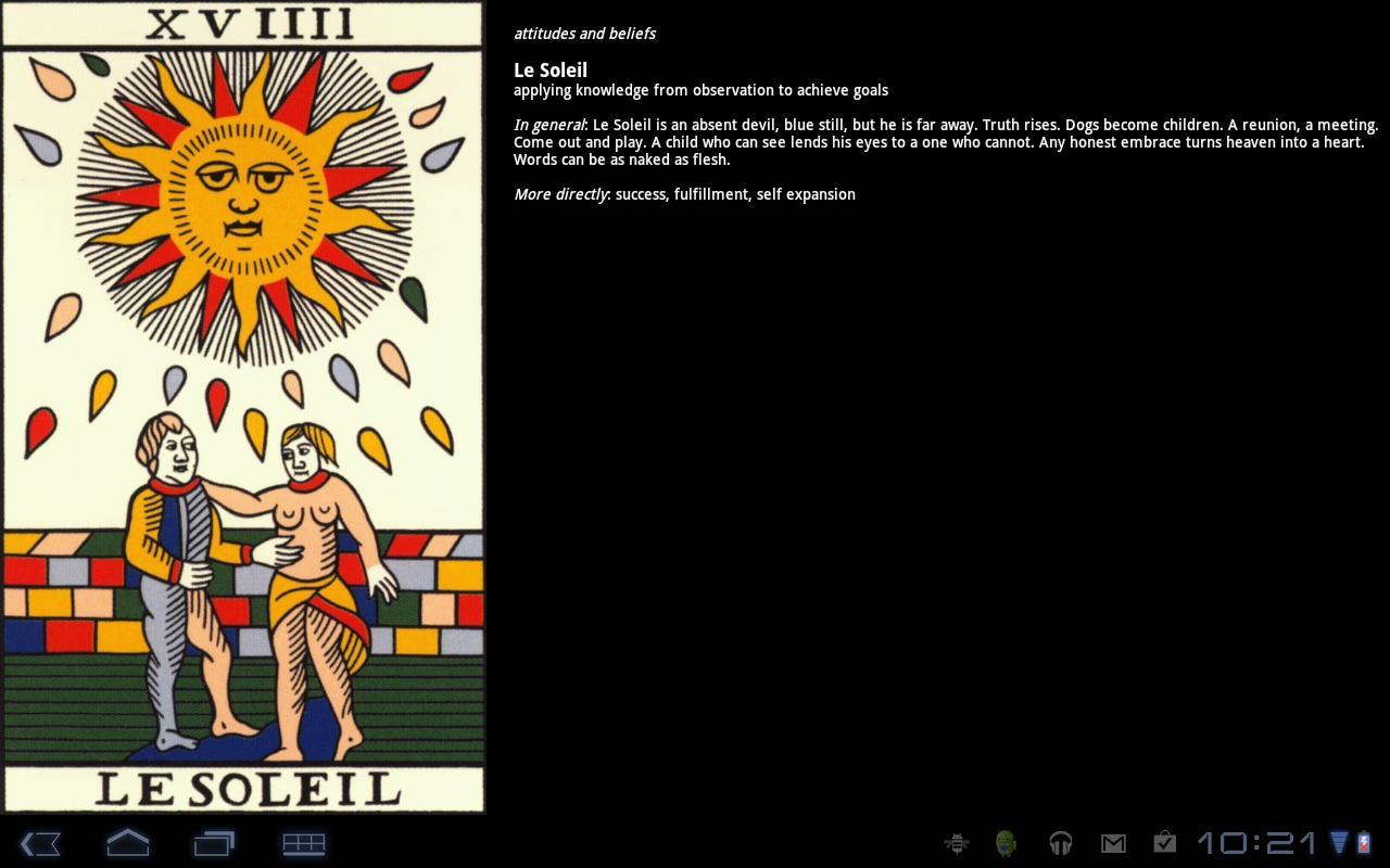 TarotBot Marseille:Noblet free