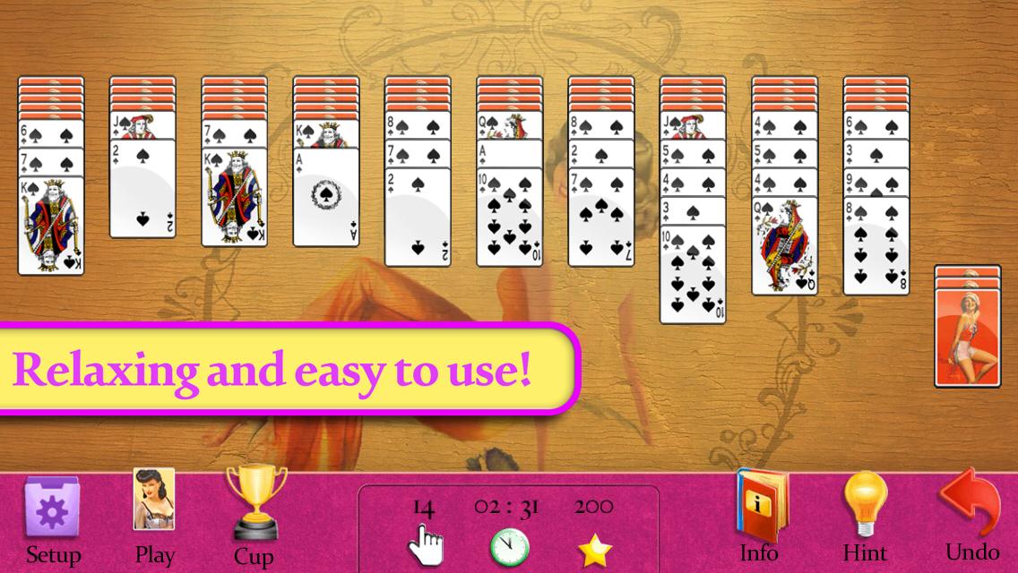 Pin Up Spider Solitaire