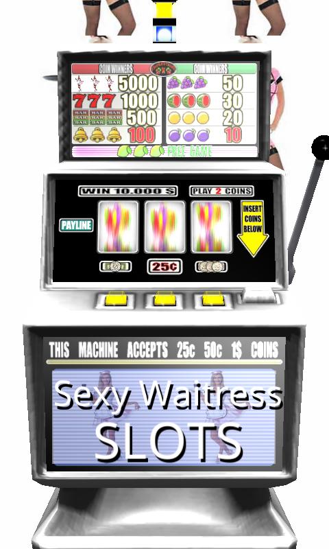 3D Sexy Waitress Slots