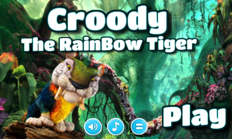 Croody The Rainbow Tiger