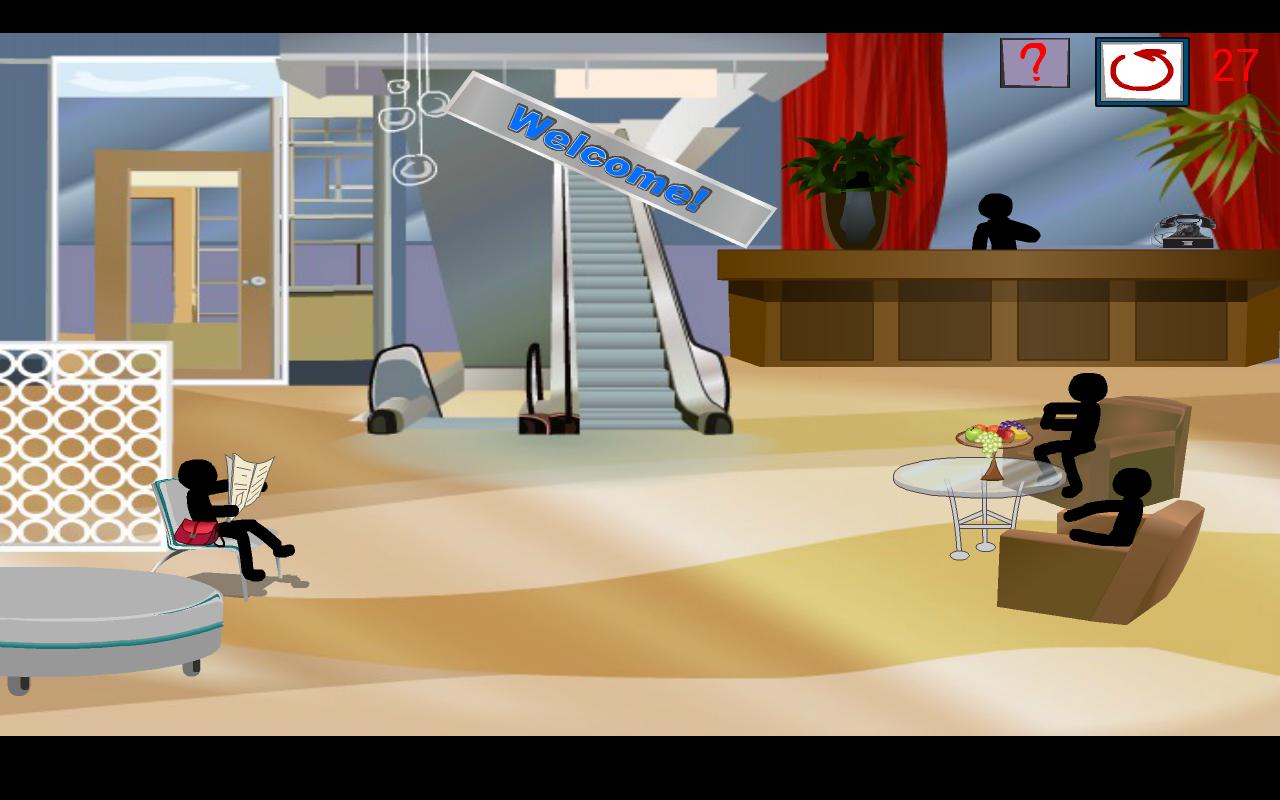 Stickman Bloody Airport