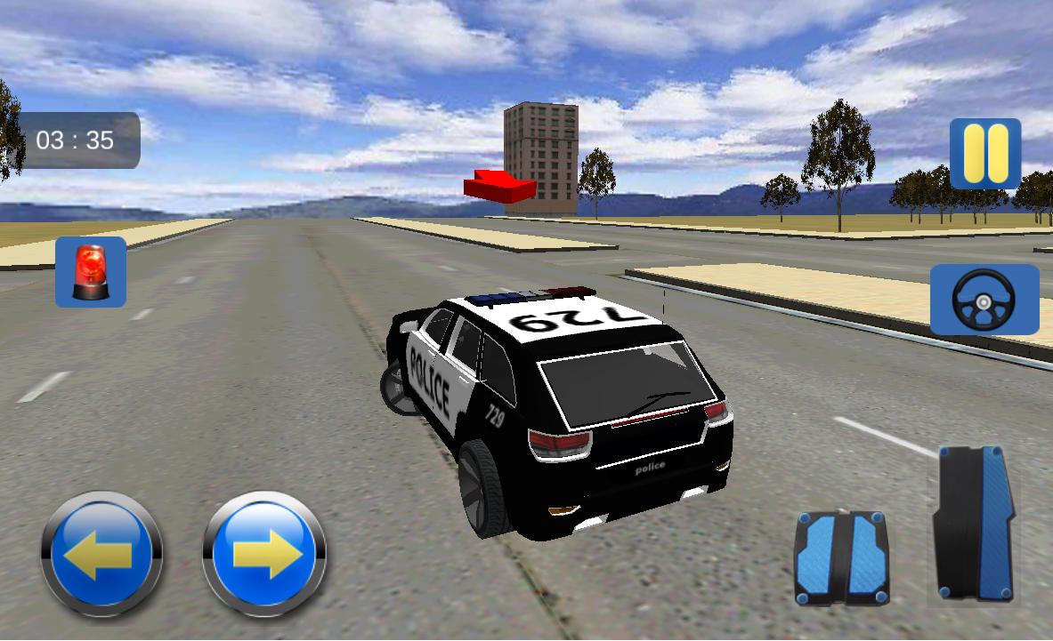 Police Car Driver Chase 3D