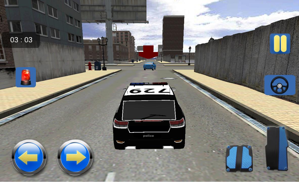 Police Car Driver Chase 3D