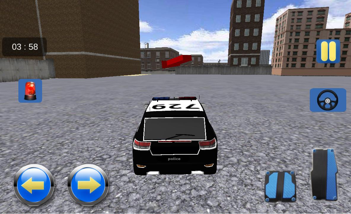 Police Car Driver Chase 3D