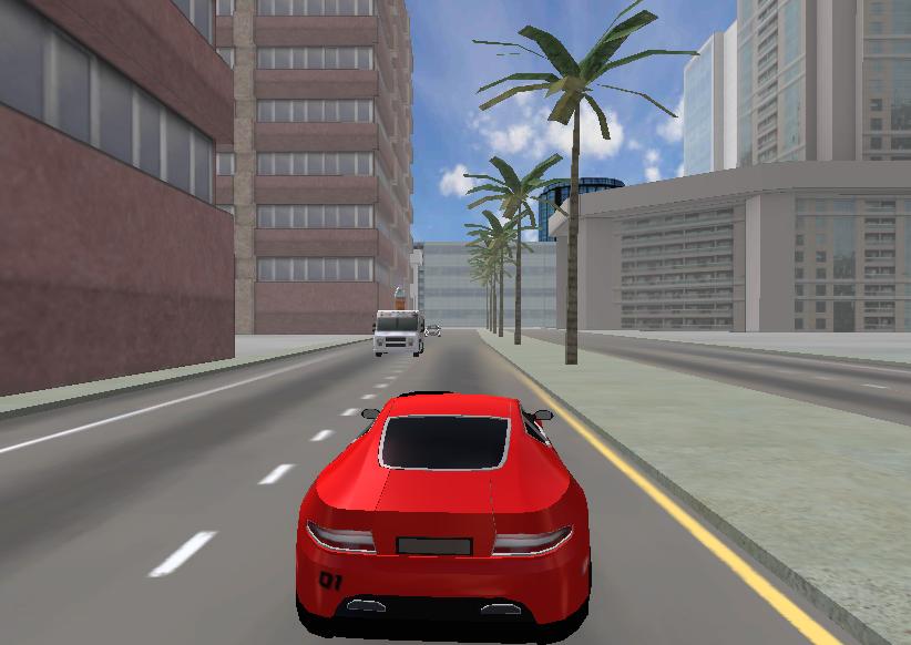 Luxury Car City Simulation 3D