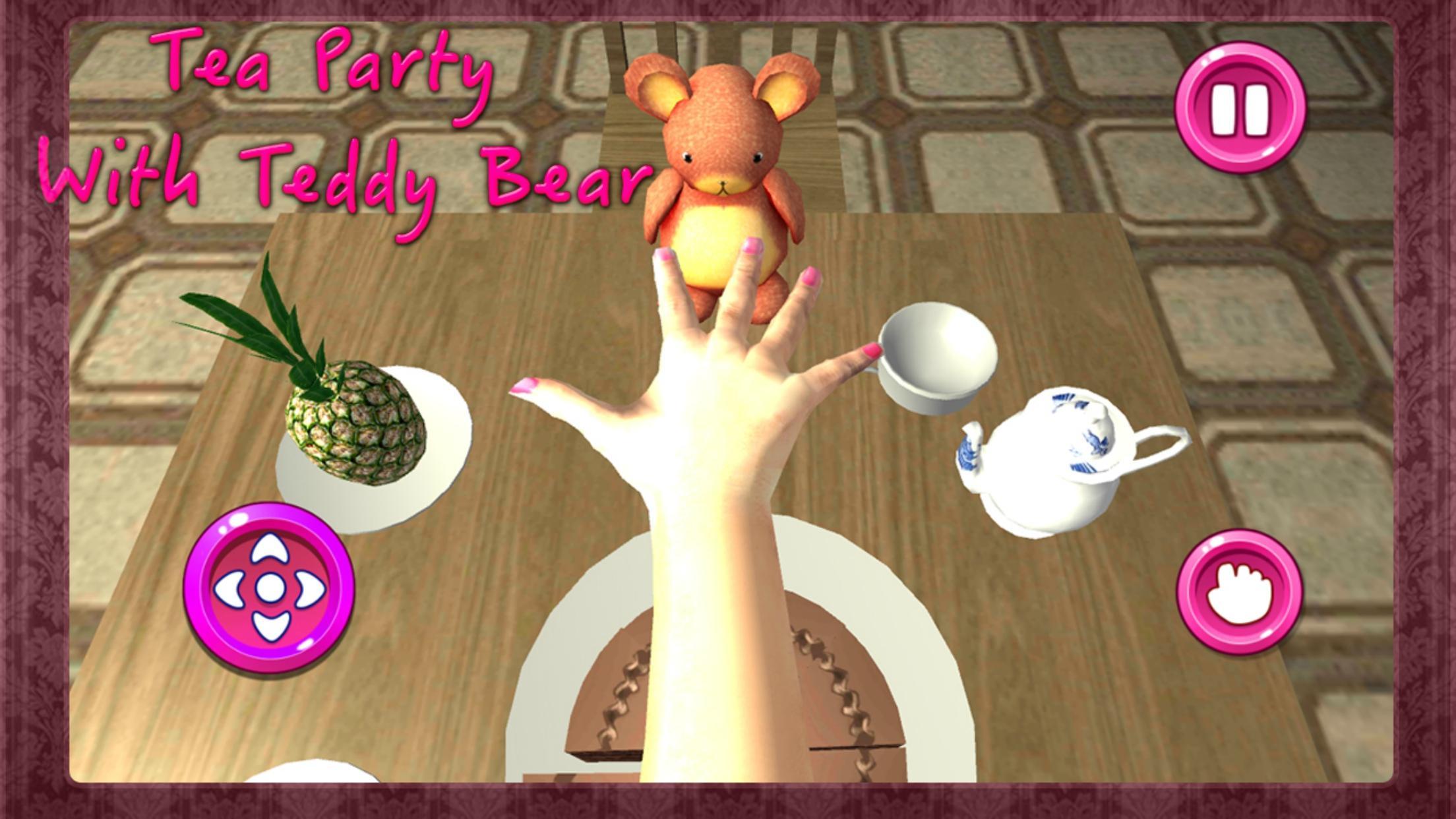 Tea Party With Teddy Bear