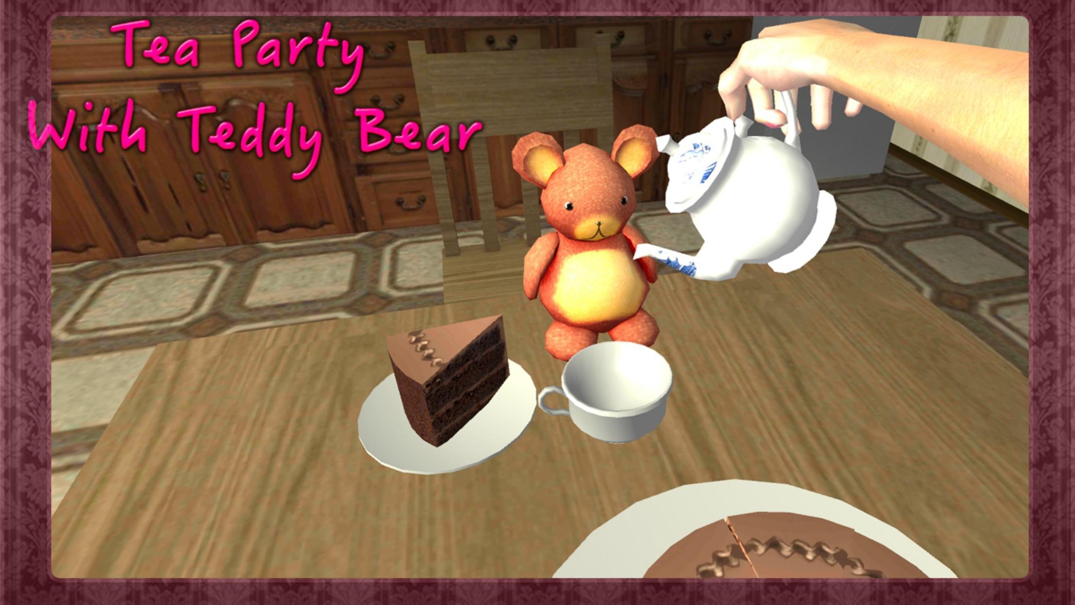 Tea Party With Teddy Bear