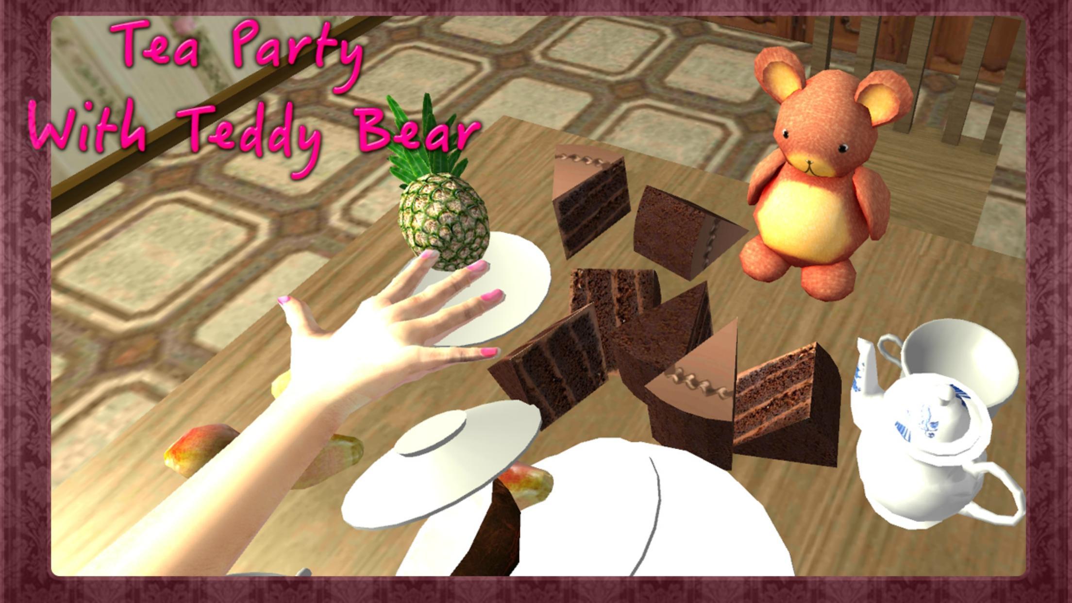 Tea Party With Teddy Bear